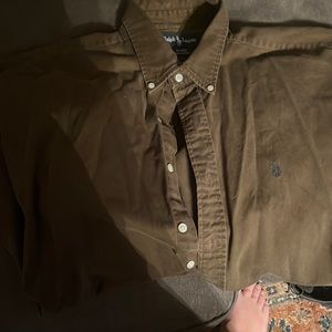 Ralph run button up Josh shirt longsleeved